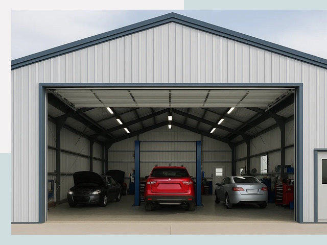 Ангары из сэндвич панелей от 622 руб. в Киров