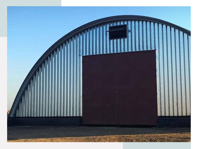 Бескаркасные ангары в Кирове