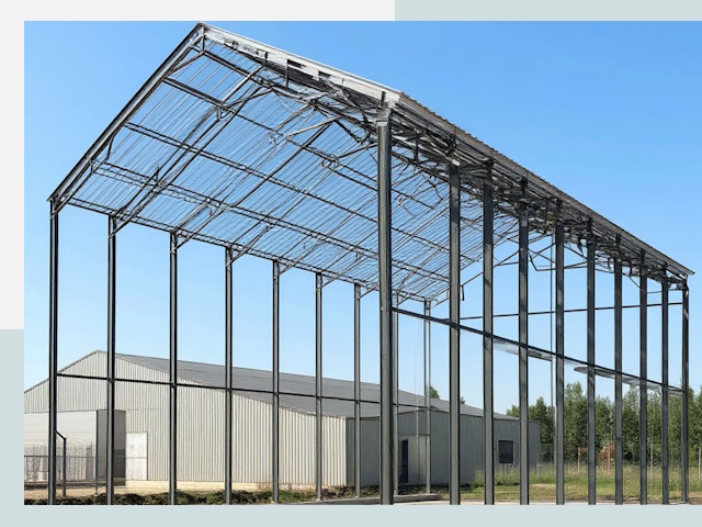 Прямо стенные ангары от СтальСтрой-Кри по цене 622 руб.