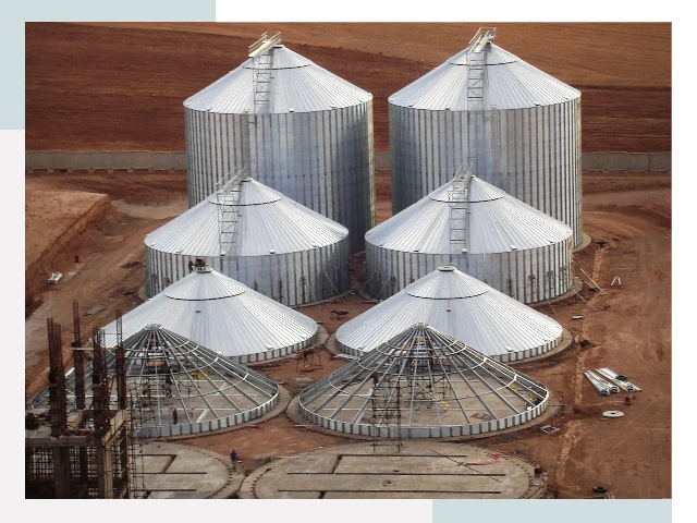 Строительство зерновых силосов в Кирове