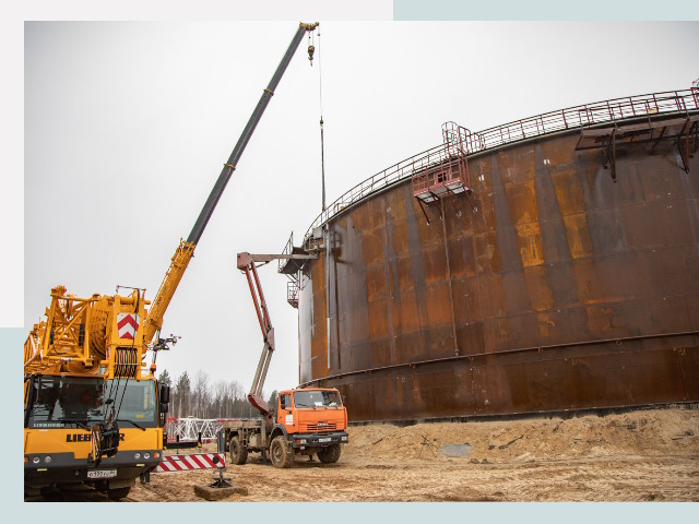 Монтаж резервуаров в Кирове от 622 руб. за м³