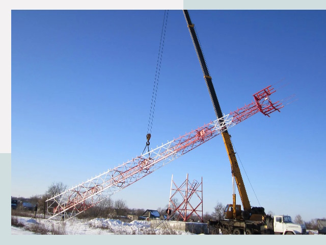 Строительство башен связи в Кирове от 622 руб.