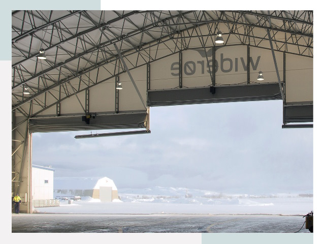 Ворота для ангаров в Кирове