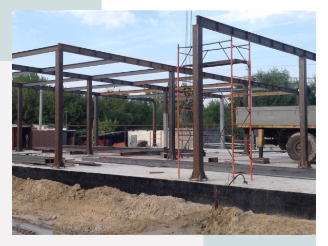 Фундамент для ангаров в Кирове