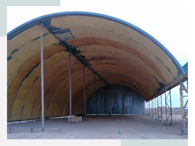 Реконструкция ангаров в Кирове