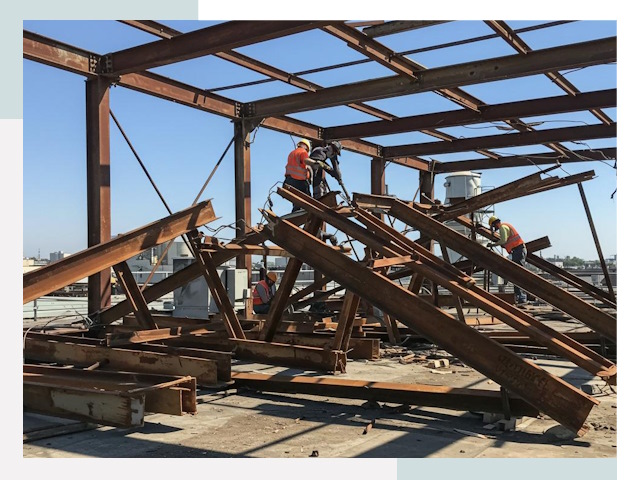 Демонтаж металлоконструкций в Кирове от 622 руб.